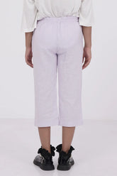 Girl's Woven Bottom (8-9Y) (Lavender)